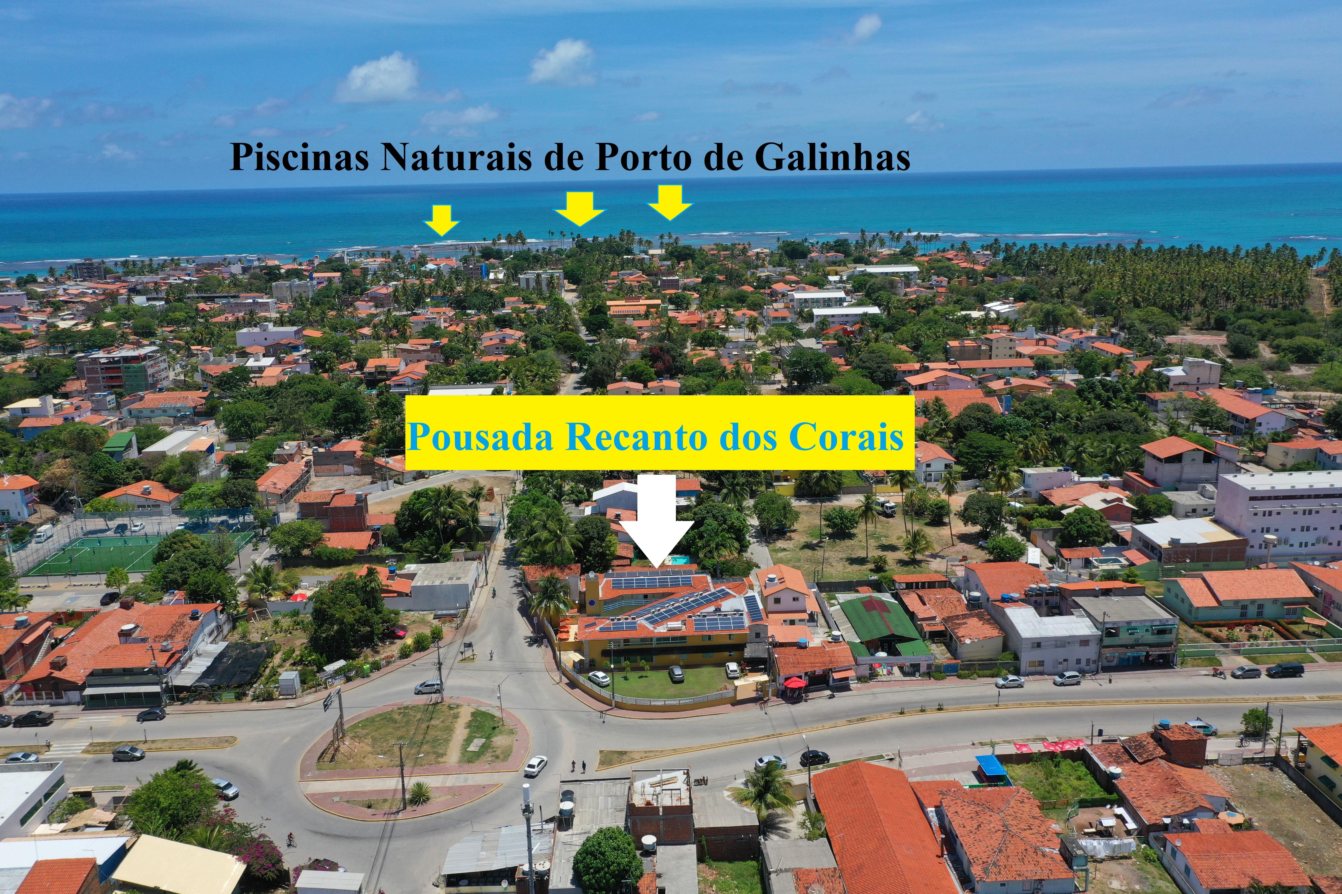 Pousada Recanto Dos Corais Pôrto das Galinhas 外观 照片